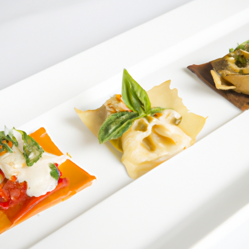 Tris di Pasta alla Chef