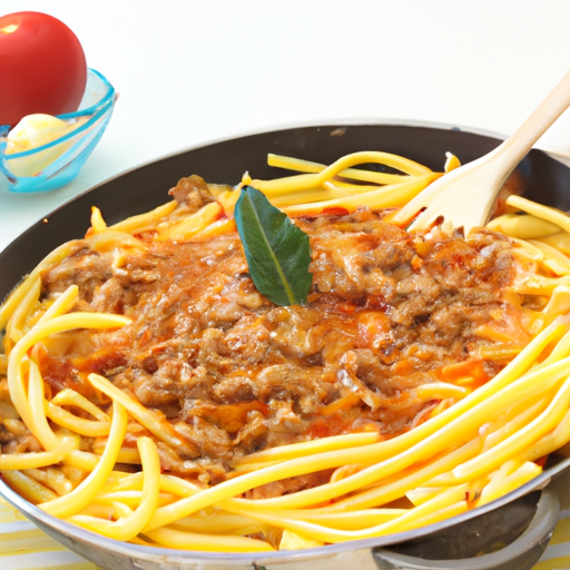 Spaghetti Pfanne