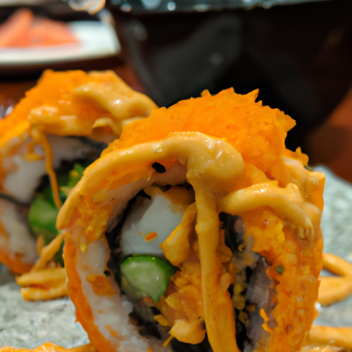 Spicy Ebi Inside Out Roll