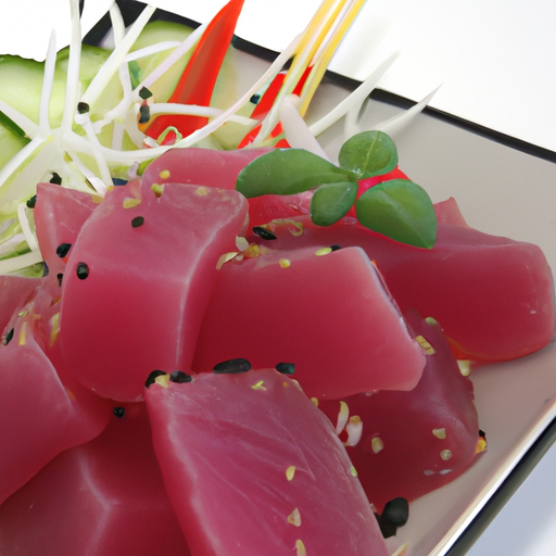 Sashimi-Thunfisch