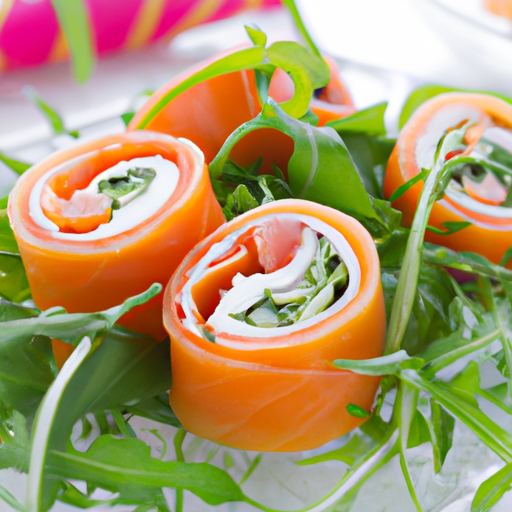 Lachs-Rucola Maki Rezept