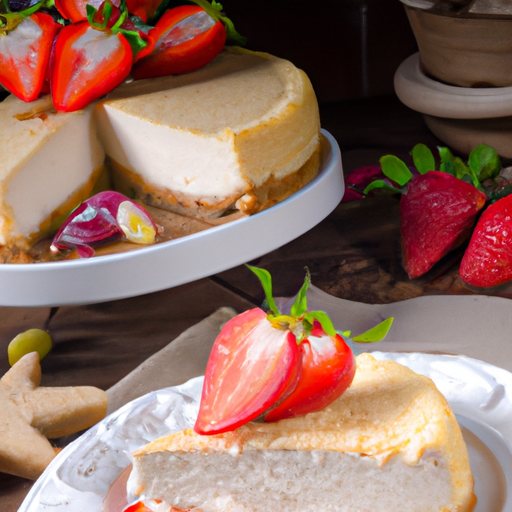 Cheesecake mit Erdbeeren Rezept