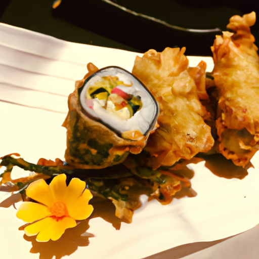 Crunchy Veggie Tempura Roll