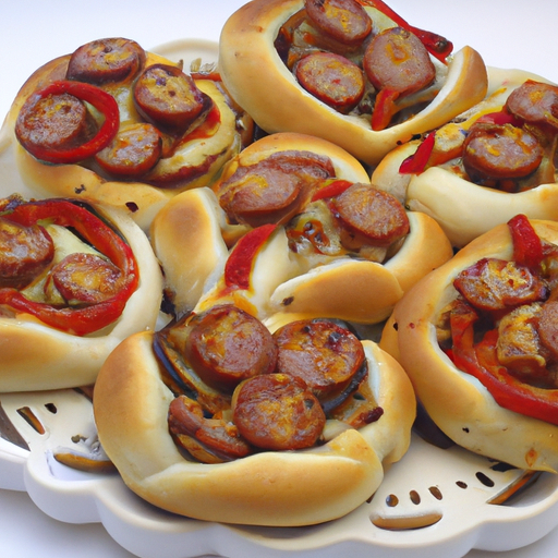 Pizzabrötchen Würstchen Rezept