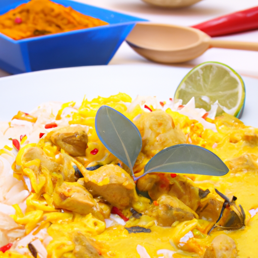 Curry-Reispfanne