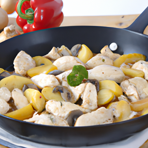 Hähnchenbrust Pfanne