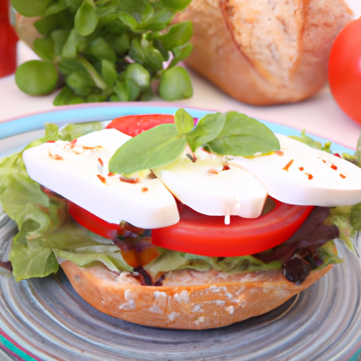 Mozzarella-Sandwich Rezept
