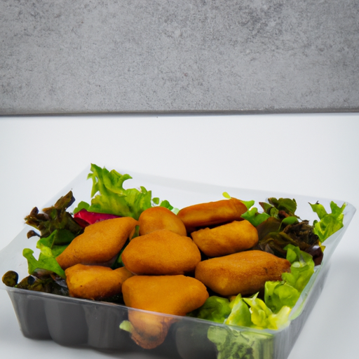 Chicken Nuggets Box mit Salat