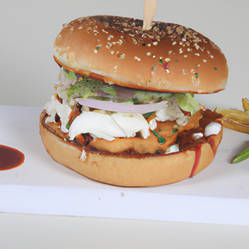 Spicy Chicken Burger Menü