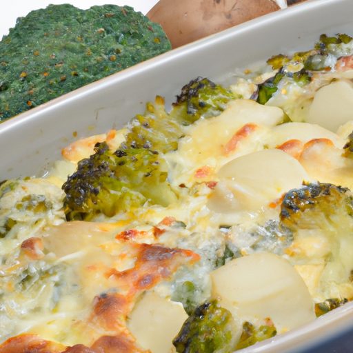 Köstlicher Auflauf Kartoffel-Broccoli