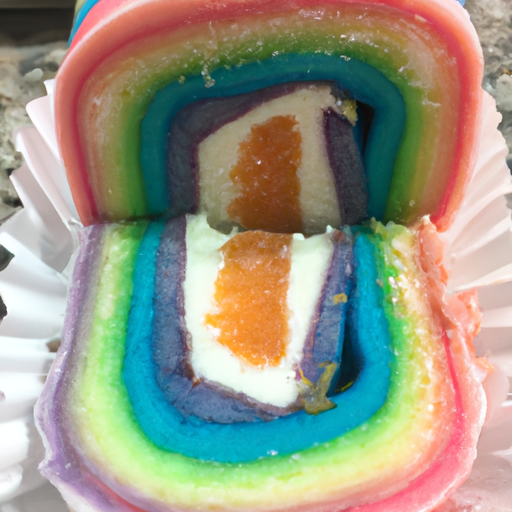 Rainbow Roll Inside Out