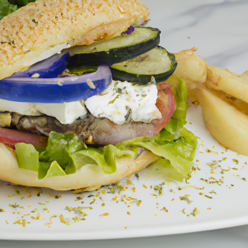 Greek Style Burger
