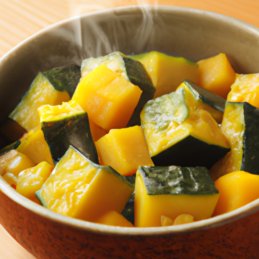 Herzhafter Hokkaido-Kürbiseintopf