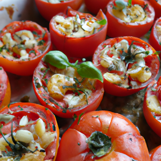 Gefüllte Tomaten à la Mediterran Rezept