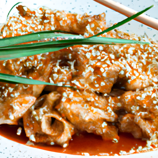Pfannengerührte Teriyaki-Garnelen