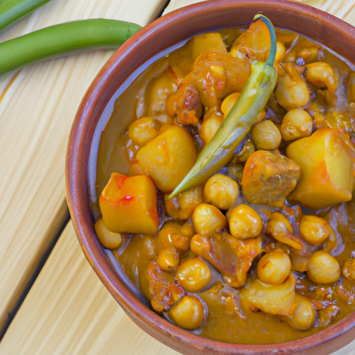 Feuriger Kichererbsen-Currytopf
