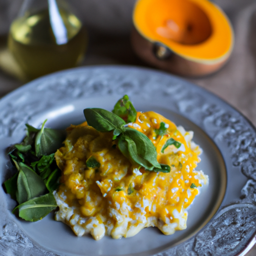 Gebackener Kürbis mit Knoblauch-Joghurt-Sauce Rezept