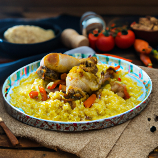 Marokkanischer Couscous mit Gemüse und Hähnchen Rezept