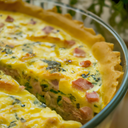 Köstliches Quiche Lorraine