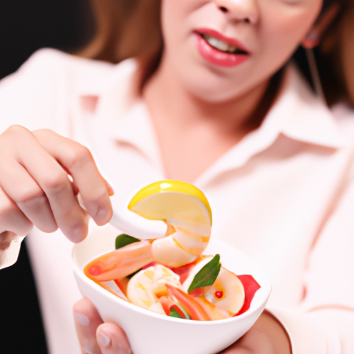 Garnelensalat mit Zitrusvinaigrette