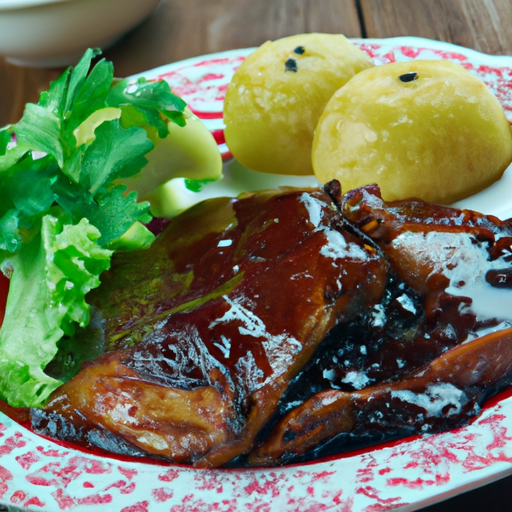 Knusprige Entenbrust mit Kirsch-Balsamico-Reduktion Rezept