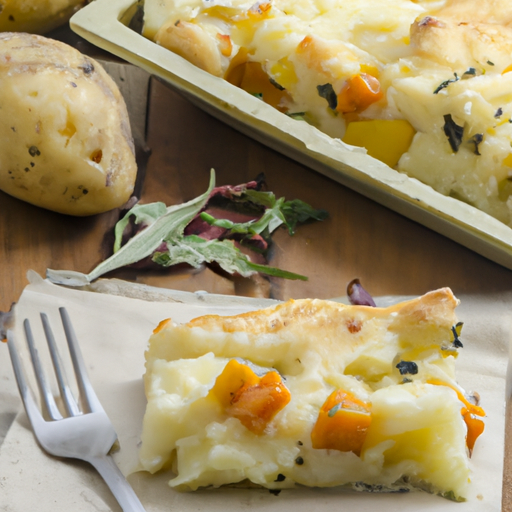 Herzhafter Blumenkohl-Potato-Pie Rezept