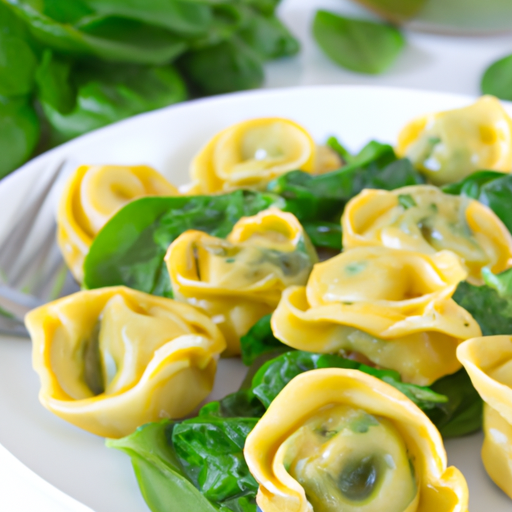 Hausgemachte Spinat-Ricotta-Tortellini