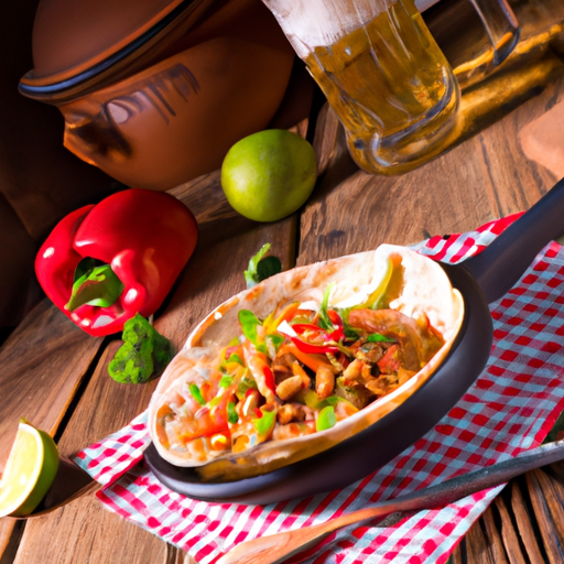 Saftige Hähnchen-Fajitas