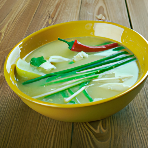 Pikante Thai-Zitronengras-Suppe Rezept