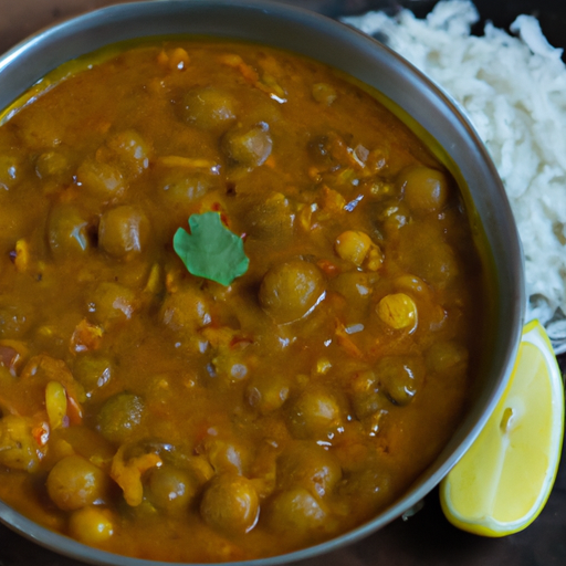 Feuriges Indisches Linsen Curry