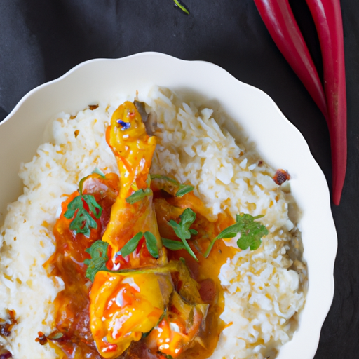 Pikantes Hühner-Curry