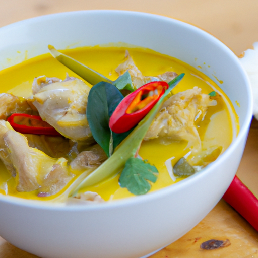 Thailändischer Grüner Hühnchen-Curry