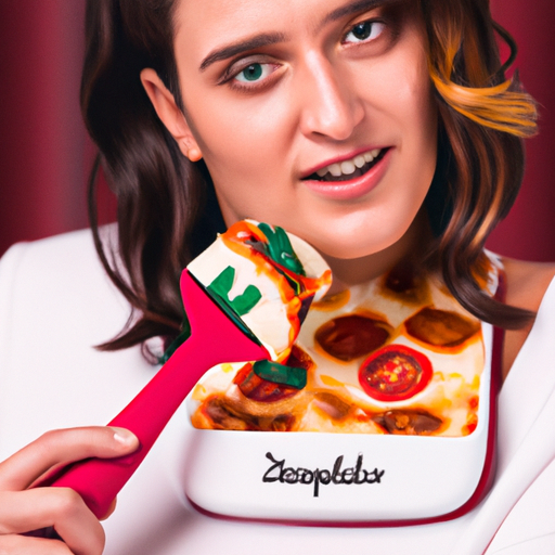 Feurige Spinat-Lasagne mit Mozzarella